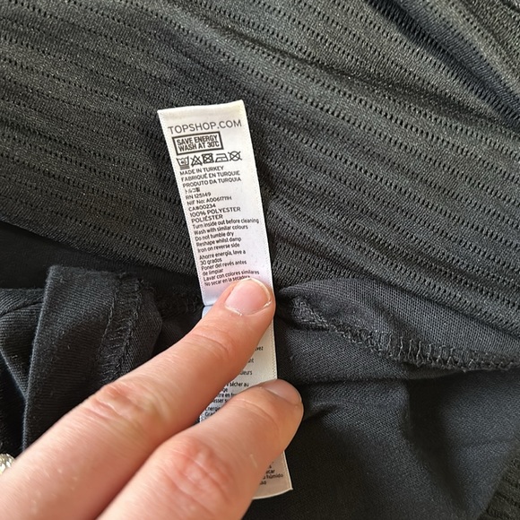 Topshop black dress (tall) - Picture 5 of 5